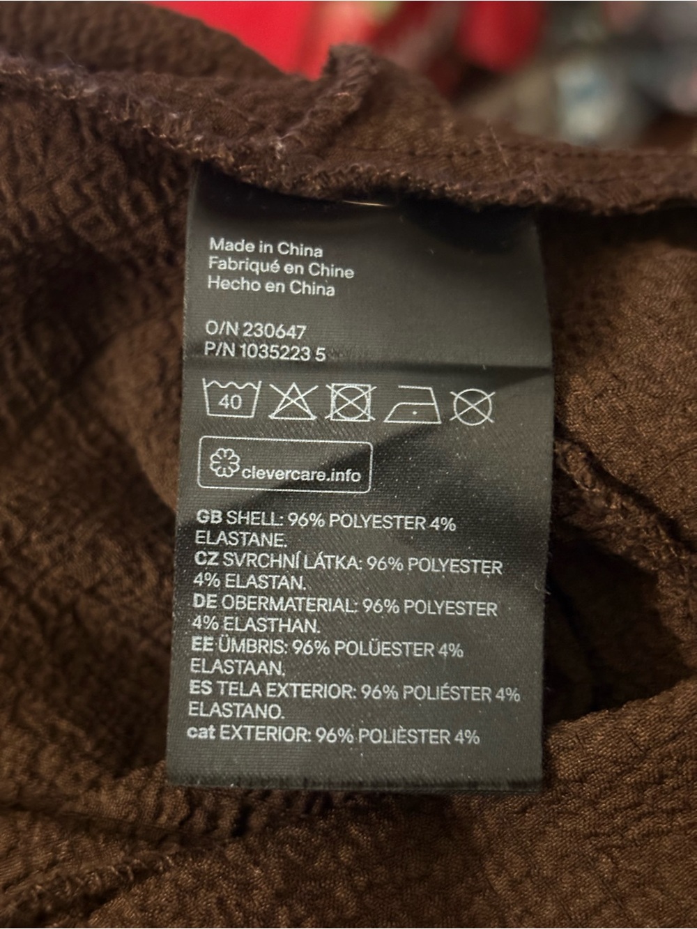 H&M Divided Women Sz S Brown Puff-Sleeve Sweetheart Crop Top with Front Tie - Picture 8 of 9